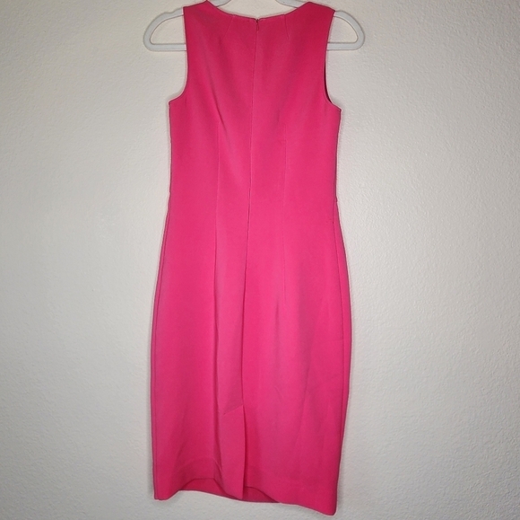 P.A.R.O.S.H. Pink Darter Waist Dress S - Picture 3 of 6